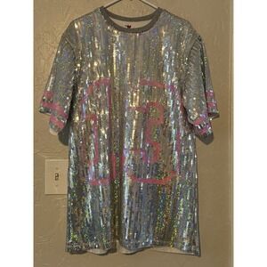 Heart & Heels Sequin 13 Jersey Dress Size L/XL